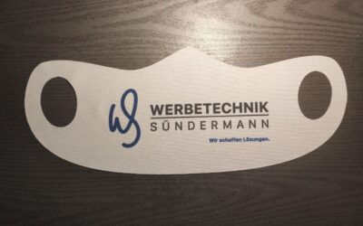 Mund- und Nasenmasken mit individuellem Logo oder Foto